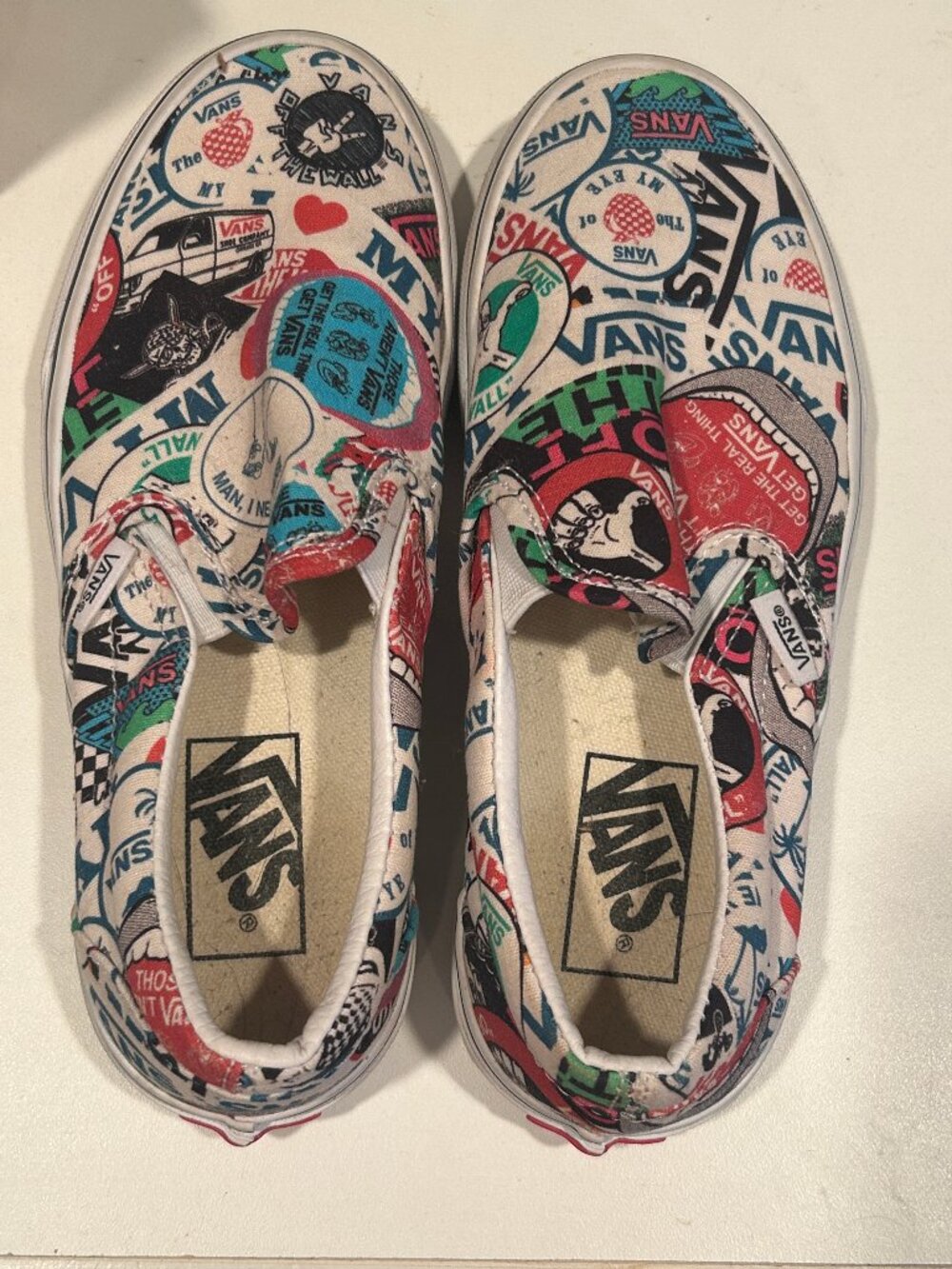 Vans Mash Up Slip-On Sneakers Size 6 Women / 4.5 Men